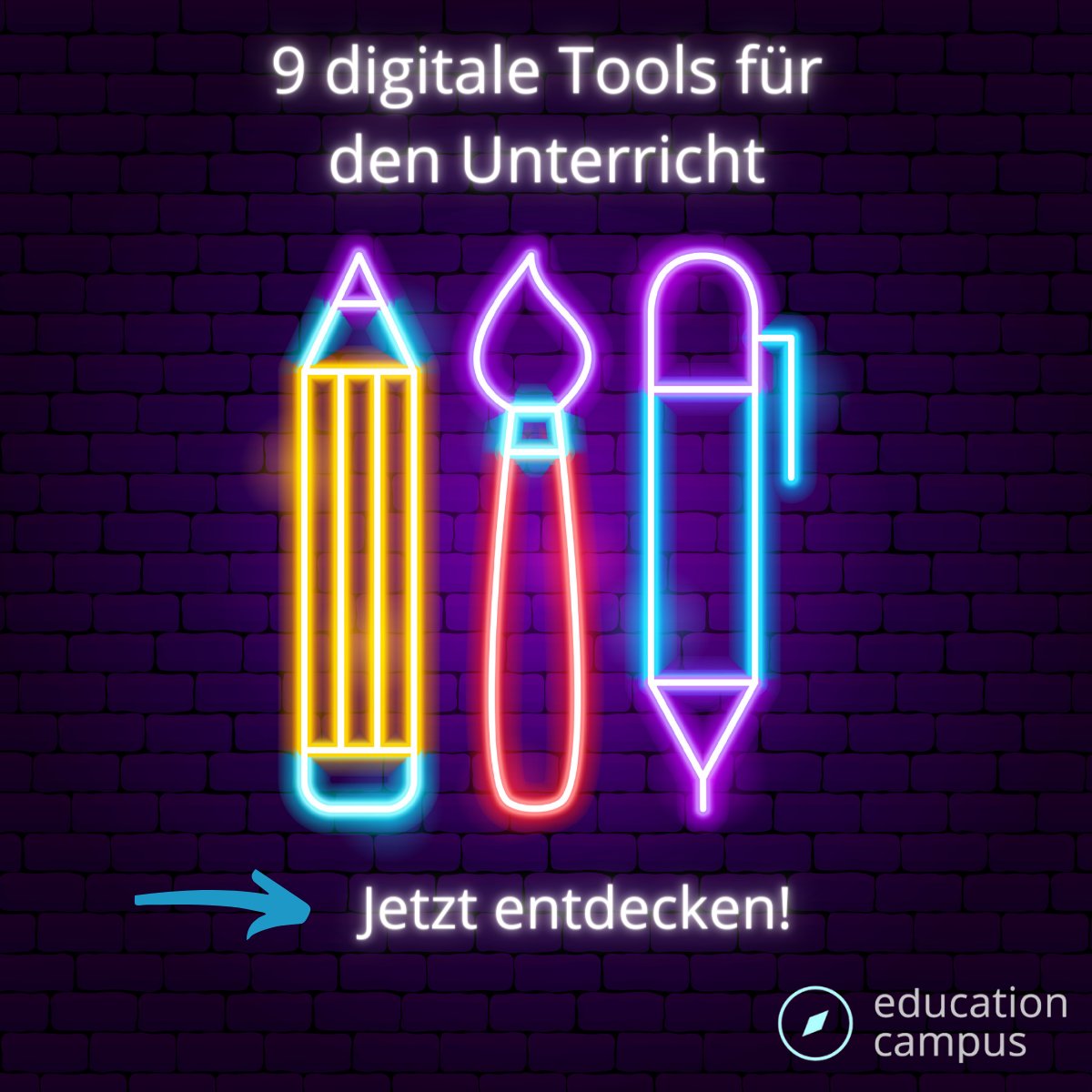 Eine Auswahl an digitaler Tools für den #Unterricht finden Sie hier: 
🔗education-campus.de/de/themen/anwe…
#educampus #twlz #digitaletools