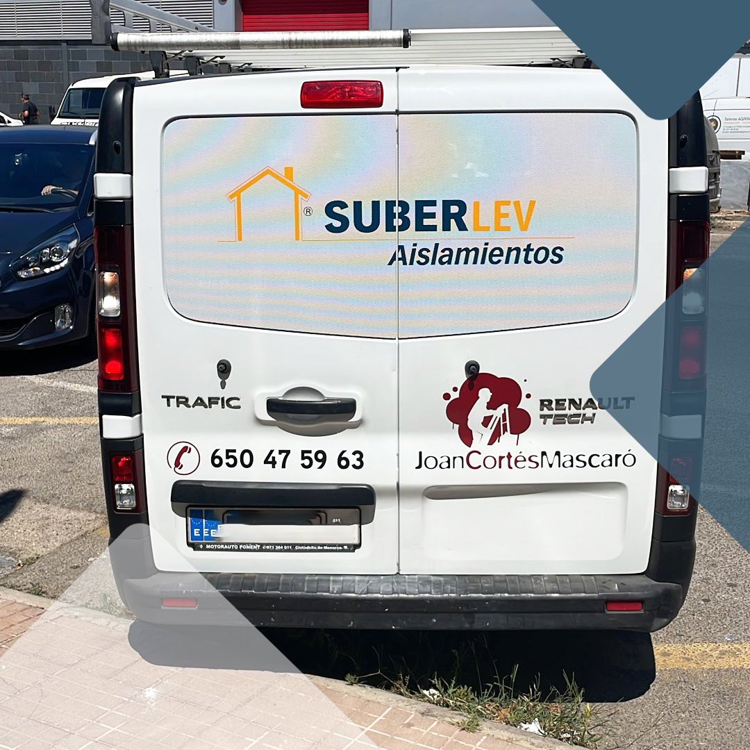 suberlev's tweet photo. Uno de nuestros aplicadores homologados en Menorca, Bernat Petrus, ha decorado con nuestro logo e imágenes su furgoneta, ¡nos encanta!
·
·
·
#aislamientossuberlev #suberlev #corchoproyectado #pinturatermica #termoaislante #economiacircular #corchonaturalproyectado #aislamiento https://t.co/ENT5gLrJry