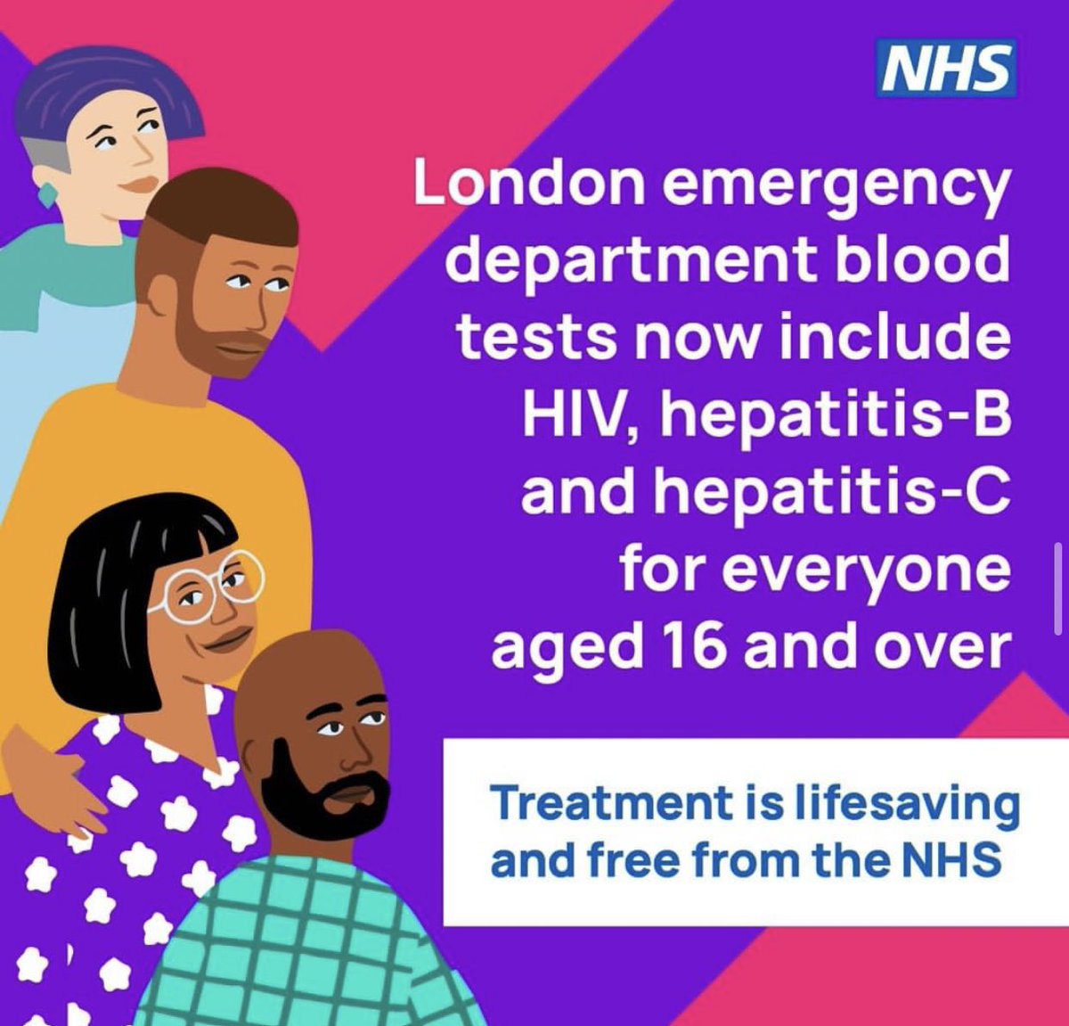 Today we are with @nhsenglandldn looking at the results of the first hundred days of routine HIV testing in A&amp;E departments. So far over 220,00 tests have been done and more than 80 people have now been diagnosed with HIV.
#optout #hiv #london #bbvtesting