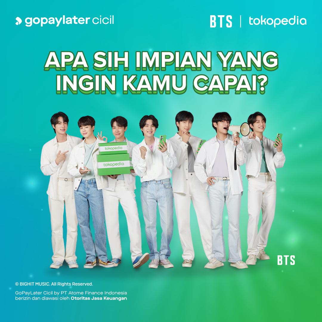 gopayindonesia's tweet photo. Ini dia nih solusi saat dompet melenceng, kamu bisa wujudin barang impian pake #GoPayLaterCicil!

Bisa nyicil s.d. 12 bulan! Reply tweet ini dengan impian kamu, ya.

*GoPayLater Cicil tersedia untuk pengguna terpilih

#GoPayLaterCicildiTokopedia #Fintech https://t.co/SlkggapXOp