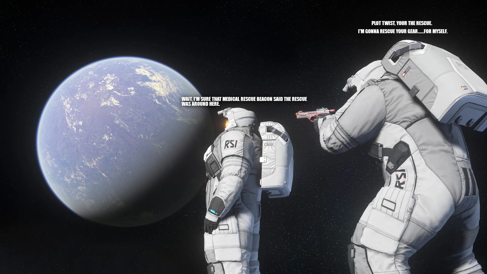 Star Citizen on Twitter "We challenge you to make your own meme using this template from