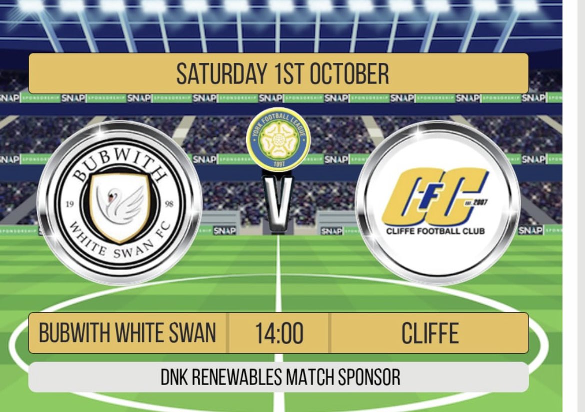 Bubwith White Swan FC tweet media