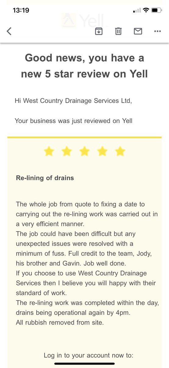 Congratulations to our team, Jody, Gavin and Chris superb review 🙌