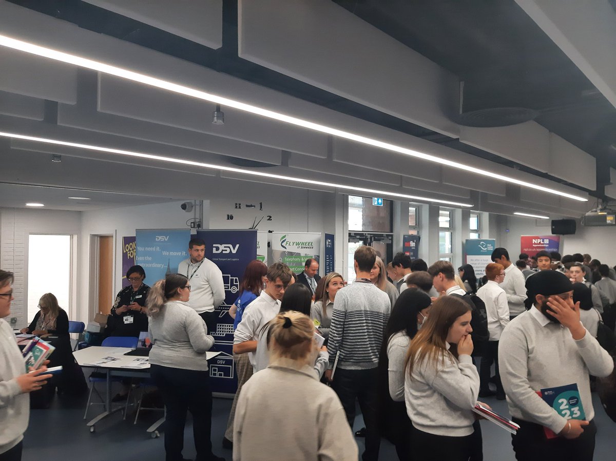 Logic_School's tweet photo. And now it's the turn of our Y10 and Y11 students! #CEIAG #Logiclife #careerfair https://t.co/IX8ccuJ6wY