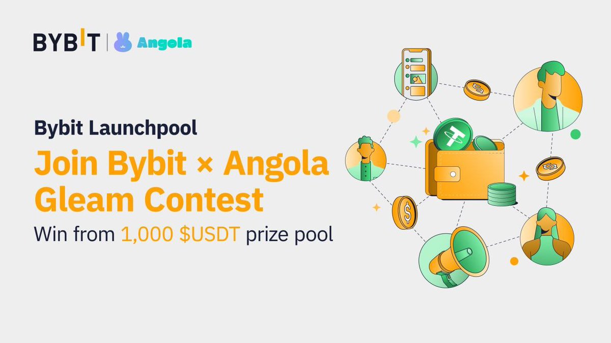 📷Chance to Showcase Your Photography Skills! 📷

🎥 Join Bybit x Angola on the journey to bring high-quality NFTs to the masses! Plus get a chance to win a share of a generous reward pool. 🎥

🏆 Prize pool: 1,000 $USDT

🗓 Campaign Duration: Now — Oct. 4, 2022, 10AM UTC