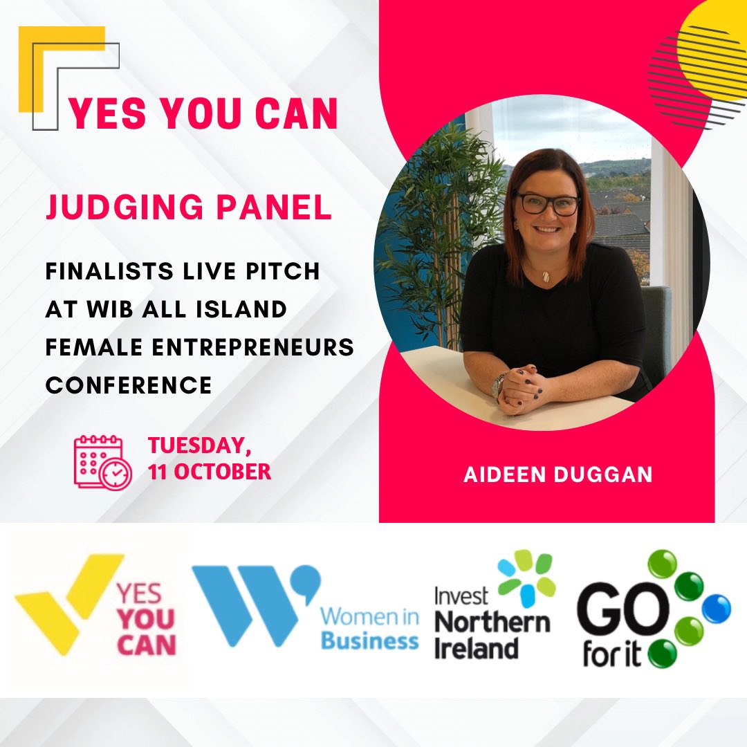 Delighted to be on the ‘Yes You Can’ Judging Panel today alongside Audrey Osborne and Jenny Ervine, facilitated by @wibni’s Nicky Scott.
A diverse range of pitchers who all showed confidence and passion in their business. https://t.co/su8lFuOjG5