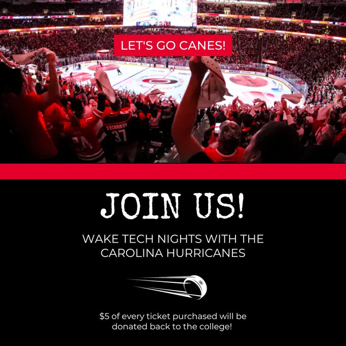 wtccstudents's tweet photo. Support the Canes and the Eagles at the same time! Purchase your tickets today! 🏒🦅 https://t.co/NoyjoTU0Qg https://t.co/7OWEgriO82