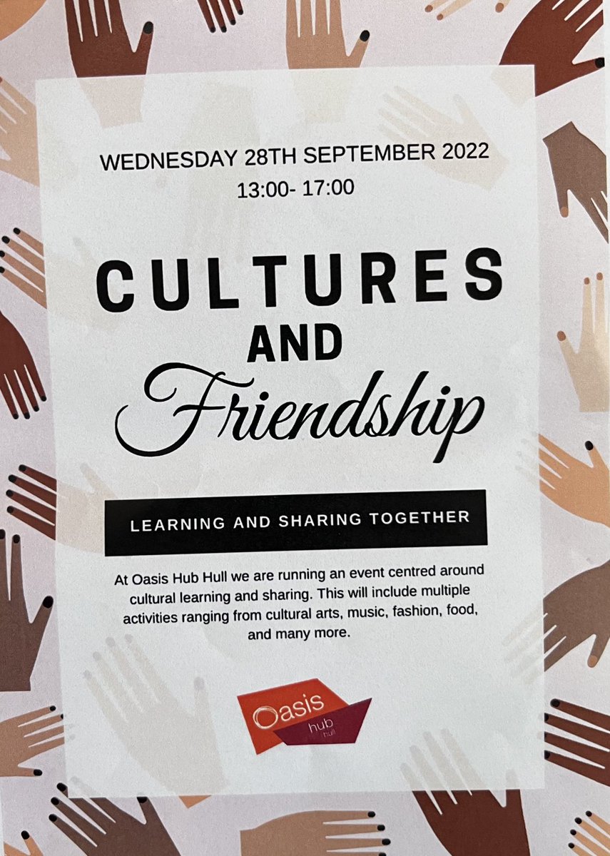 In Progress … 🆙

Culture, Arts, Fashion, Food … and of course, ⁦⁦<a href="/northbankforum/">Forum CIO</a>⁩’s Community Health Connector is on ground to talk about maternal health. #OasisChurchHull