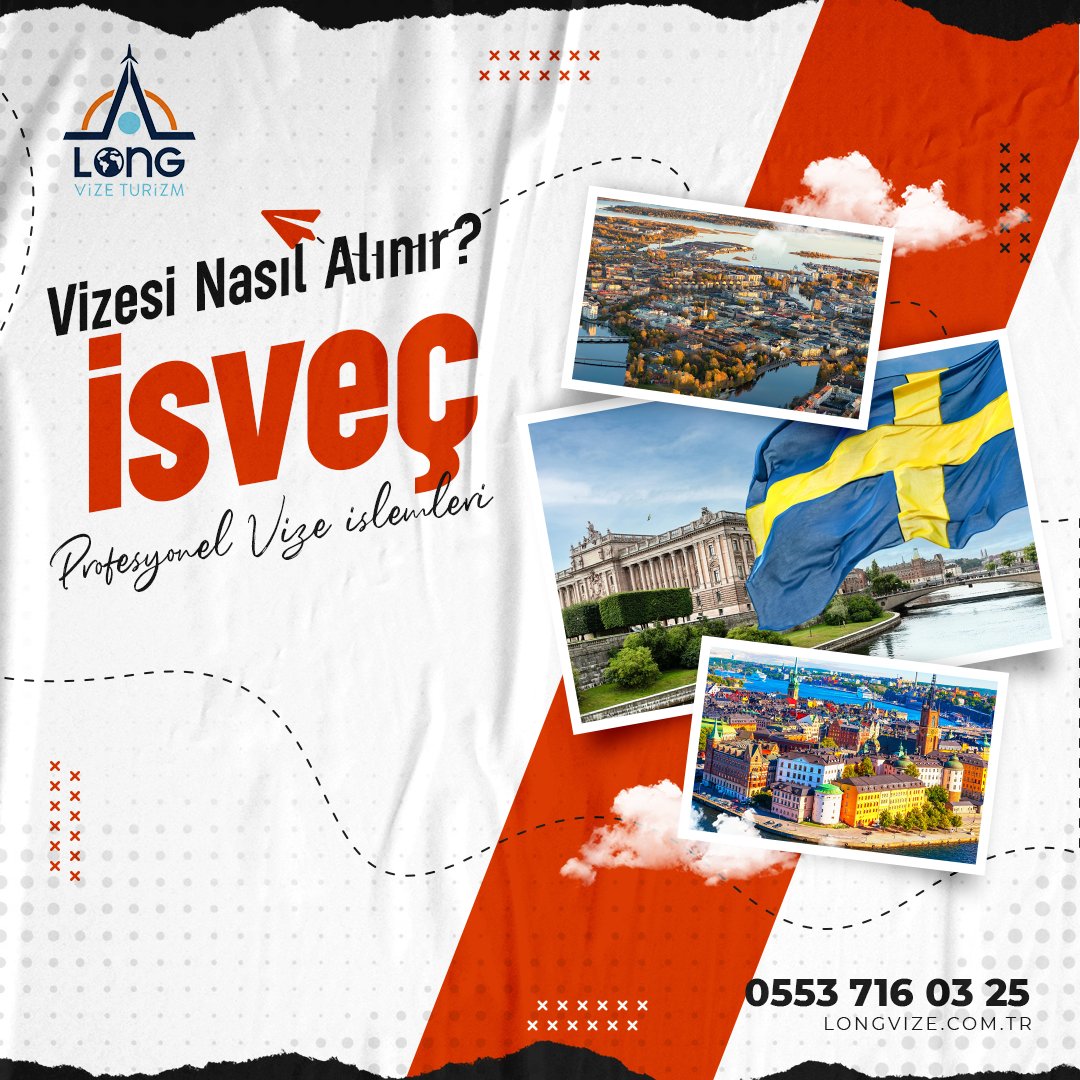 İsveç vizesi hakkında bütün detaylar sitemizde!

🔗 bit.ly/3CgU2El

Profesyonel ekibimiz tüm vize işlemleriniz için sizleri bekliyor. Sadece Bir Tık Uzağınızda..

Bize ulaşmak isterseniz

📱 0312 426 03 25
📱 0553 716 03 25
📧 info@longvize.com.tr

#vize #vizeişlemleri