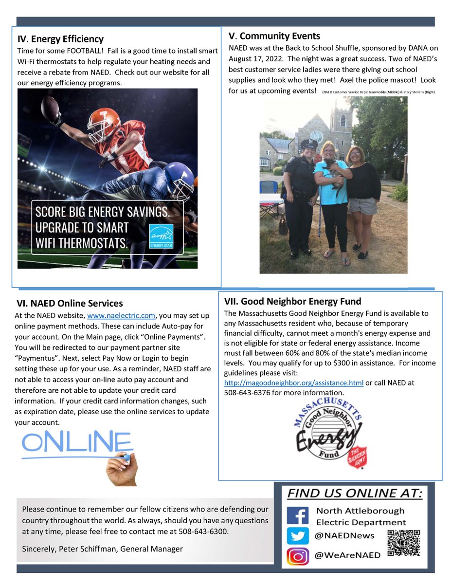 The September General Manager's Newsletter is now available on our website! buff.ly/3mR6x0M