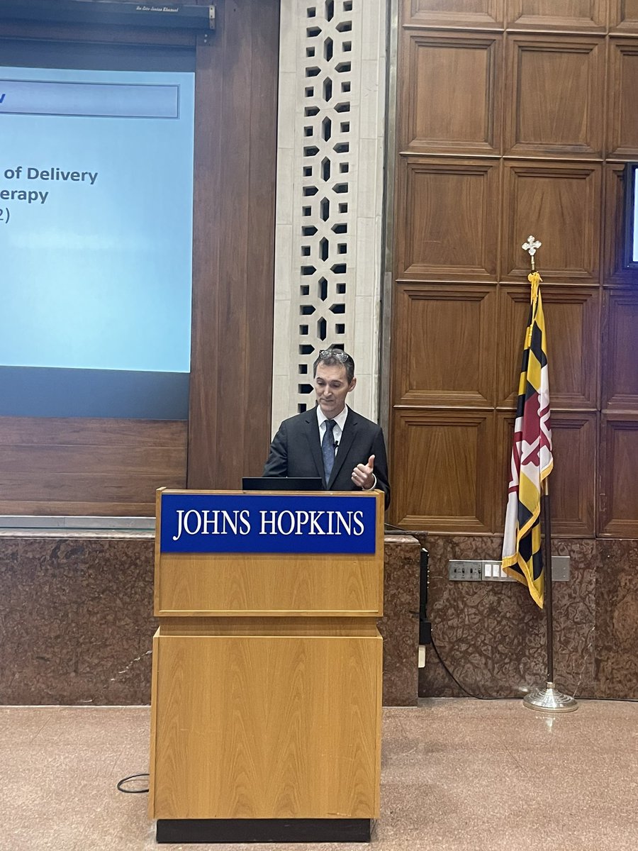 Another terrific @HopkinsMedicine @hopkinsheart Grand Rounds. Our own Dr. Andreas Barth on Gene Therapy for Cardiomyopathies. #Genetics #CardioTwitter #cardiomyopathy #cardiology