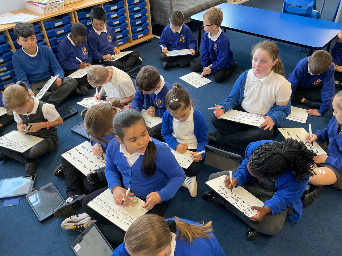 N_O_P_A's tweet photo. Phase 2 are working with a partner to think of questions they would like to ask the main character in our video ‘Scarlett’, from @LiteracyShed https://t.co/JgkGIJ5IHj