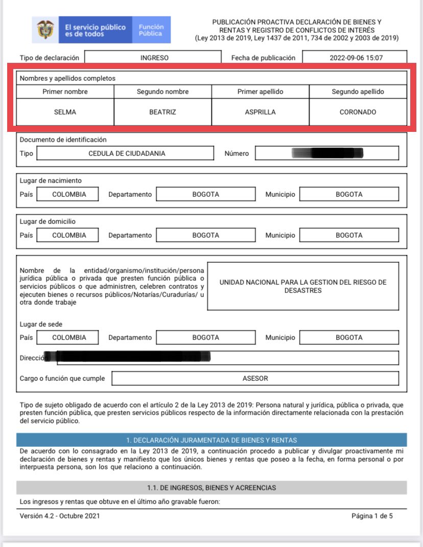 Danielbricen's tweet photo. Mauricio Katz García esposo de Selma Asprilla tía del senador Inti Asprilla acaba de ser nombrado por el Petro como liquidador de la Comisión de la Verdad.

Recordemos que Alan Asprilla hermano de Inti ya había sido nombrado asesor en MinVivienda.

Sabroso. https://t.co/oIsw4H8TBh
