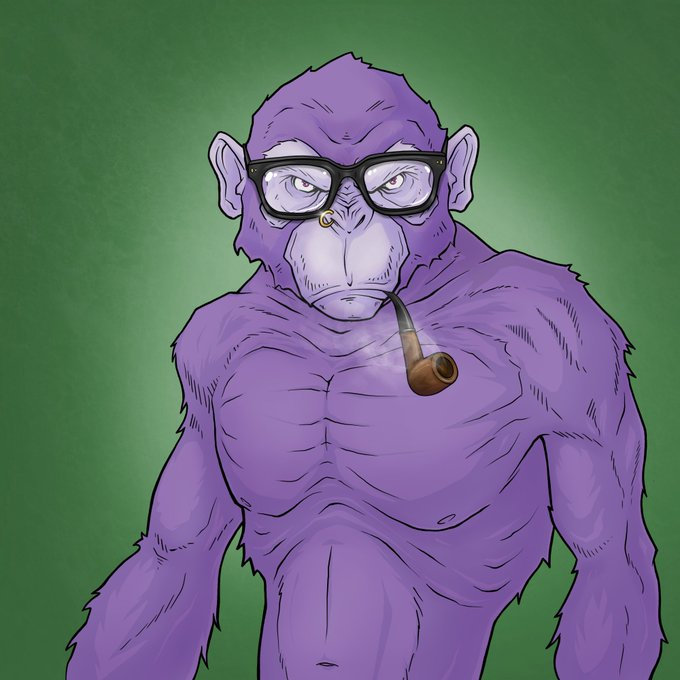 CryptosSnow's tweet image. If you haven't heard of 
@ATSNFT are you even into #NFTs?!

Hosting some of the biggest #TwitterSpaces I was fortunate enough to win this purple puffing professor, from a @HouseofMempo #sweep contest, and join their #NFTCommunity

I'm looking forward to their new #ROTA collection