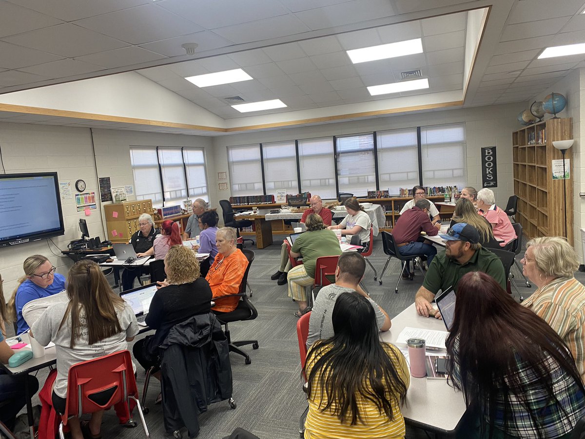 WhiteKe27481182's tweet photo. A great second night of CSIP work at Exeter R-VI last night to help finish SWOT analysis, beliefs, mission, vision, and start identifying priorities that will lead SMART goals for future student success! 
#GetFiredUp  @KDFIREDUP  @DrMattTeeter @tdilg @LucretiaBrattin @ashleyfly8 https://t.co/DeyNQFI4QJ
