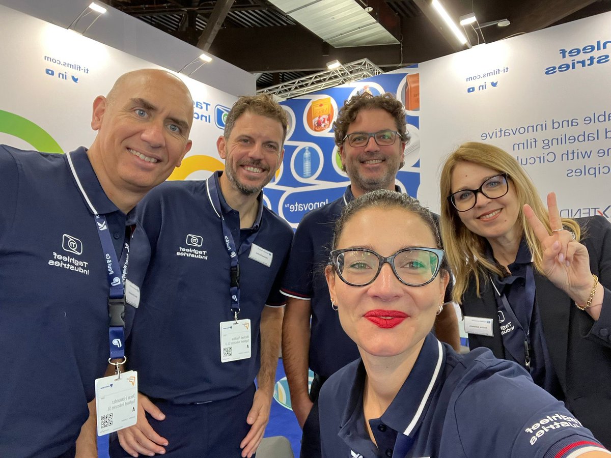Ti_Films's tweet photo. #TiExperts are in Nurnberg for the new edition of @fachpack. Discover the portfolio of #innovative and #sustainable solutions developed by #TaghleefIndustries. Visit us at Hall 7 Booth 7-242 to discuss together the benefits of the #reDESIGN™ approach on #packaging and #labels. https://t.co/m9QgmYvDQ4