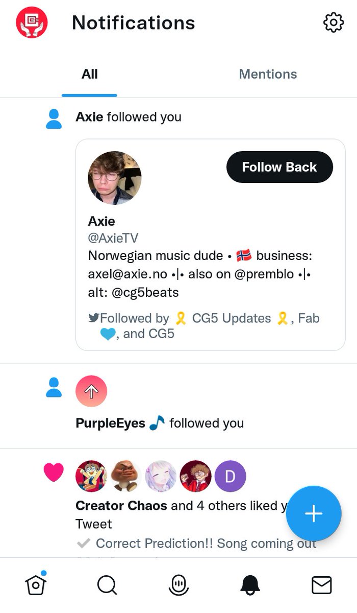 CG5 Predictions tweet media