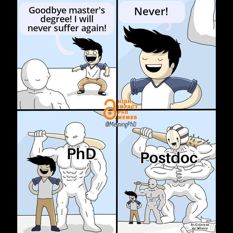 MemingPhD's tweet photo. Follow us also on Instagram: 
https://t.co/YUP1OAHsb8

#PhD #phdlife #phdmemes #phdchat #phdforum #AcademicTwitter #AcademicChatter #academia #research https://t.co/Rgwuv2C7EC