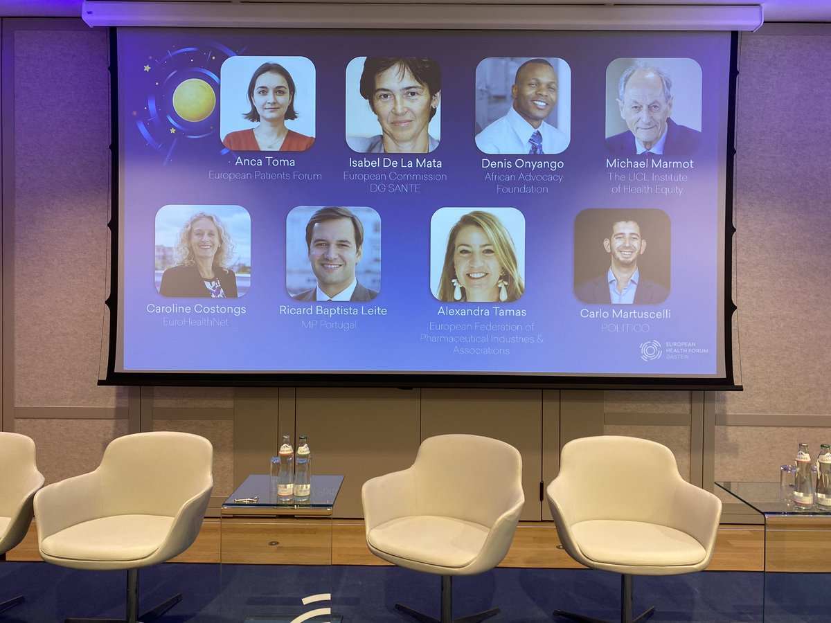 AlexandraITamas's tweet photo. Delivering equity in access to health by 2030? Ilusion or reality? Thank you @PN_London for inviting me to share @EFPIA perspective. #EHFG2022 https://t.co/tlmWkbn4O5