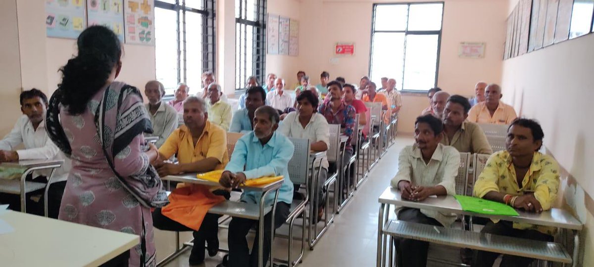 WSDGujarat's tweet photo. A skill development training programme is being organised in association with ITI to train the water supply operators from rural Gujarat. The first batch included 800 operators. Gujarat plans to train operators from every single village of the state. https://t.co/BWx0v5Tx2Q