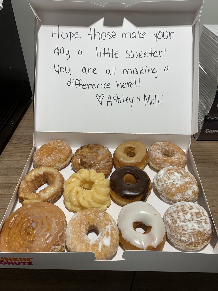 CentralMaroons's tweet photo. Administration is hard but our teachers make life sweeter. Thank you for taking the time to acknowledge the work we put in for students. #Ashley&amp;Molli #CentralMaroons https://t.co/CQfps5VTk9