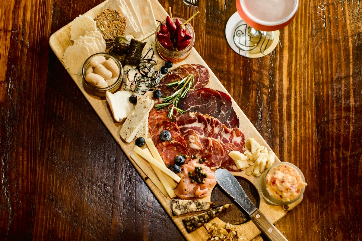 “Good cheese, needs good companions.” — James Beard

—
#charcuterie #cheese #wine #charcuterienight #finchandfifth #surreycenter #augustaga #loveaugusta