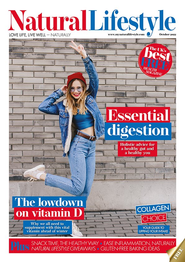 NLmagazine's tweet photo. The October issue is out now!

- Essential #digestion 🍽️
- The lowdown on #VitaminD ☀️
- Your guide to #collagen ❤️
- Ease #inflammation 🌟

Pick up your free copy at your local independent health store or read online 👉 https://t.co/lcuzLLFRRy 

#naturallifestyle https://t.co/ItFrILGnhd