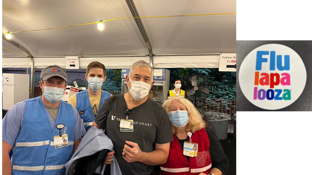 61lefty's tweet photo. Celebrating a great start to #flulapalooza at #VUMC with my pharmacy and infection control friends! Thanks to the team supporting this event! https://t.co/acZGMurtxB