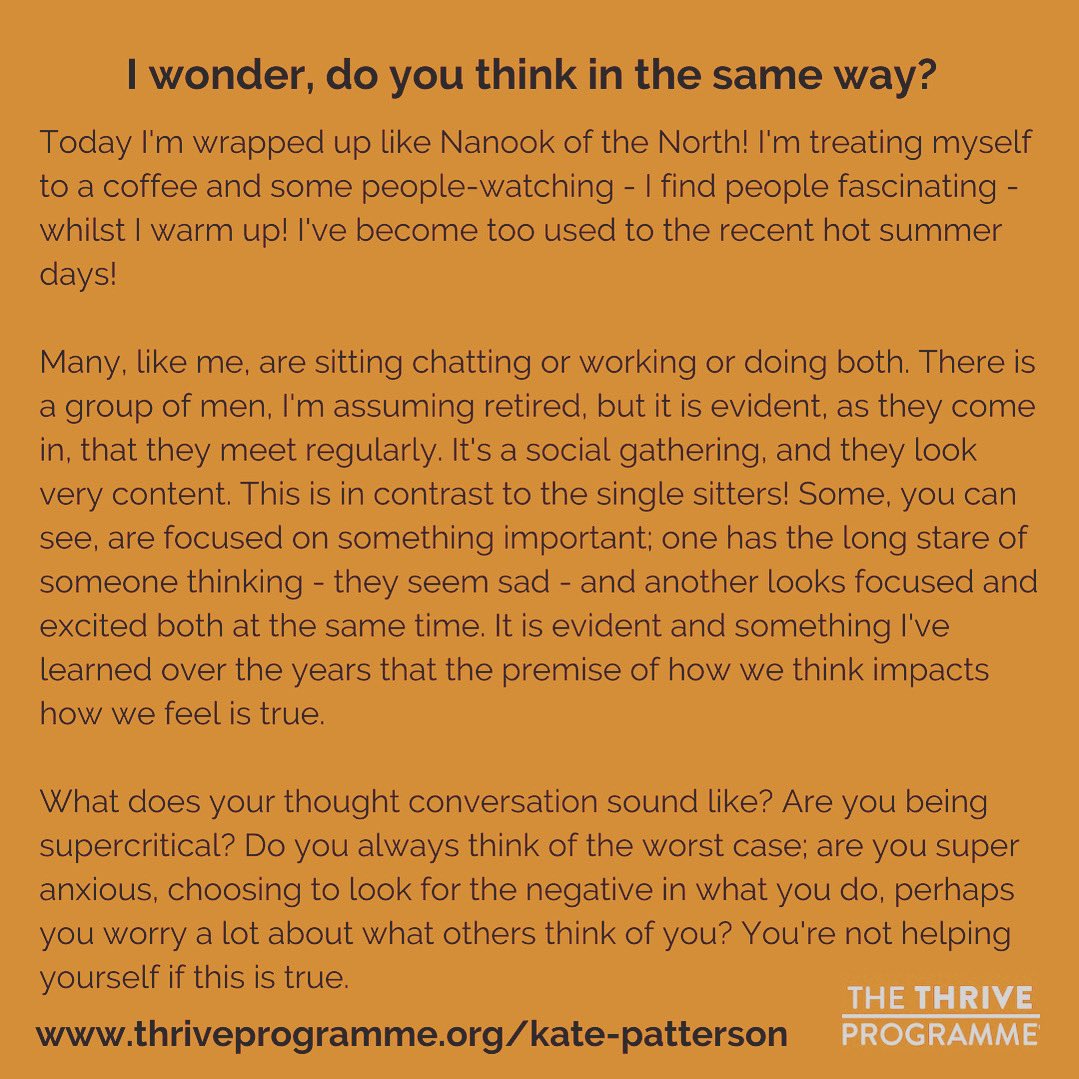 I’m assuming you know that the way you think affects how you feel! Remember, it’s our choice how we respond to “stuff”#! #mychoice #personalpower #lovemylife #icancope #anxietyfree