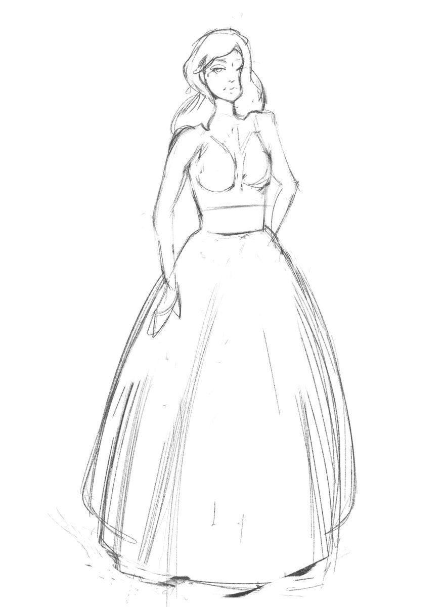 Wow, finally the first client. I’m so excited.
Sketch stage✅ #wip