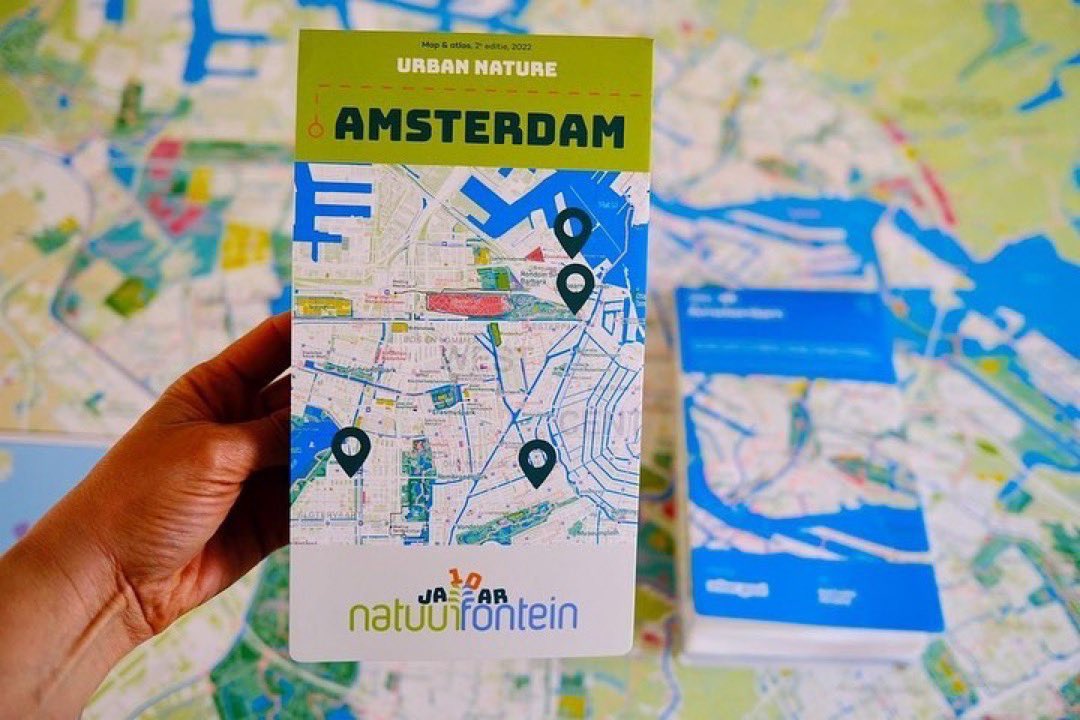 @Hackneycyclist We 💚 @natuurfontein They even have their own #urbannatureamsterdam map (made by @UrbanGoodCIC)