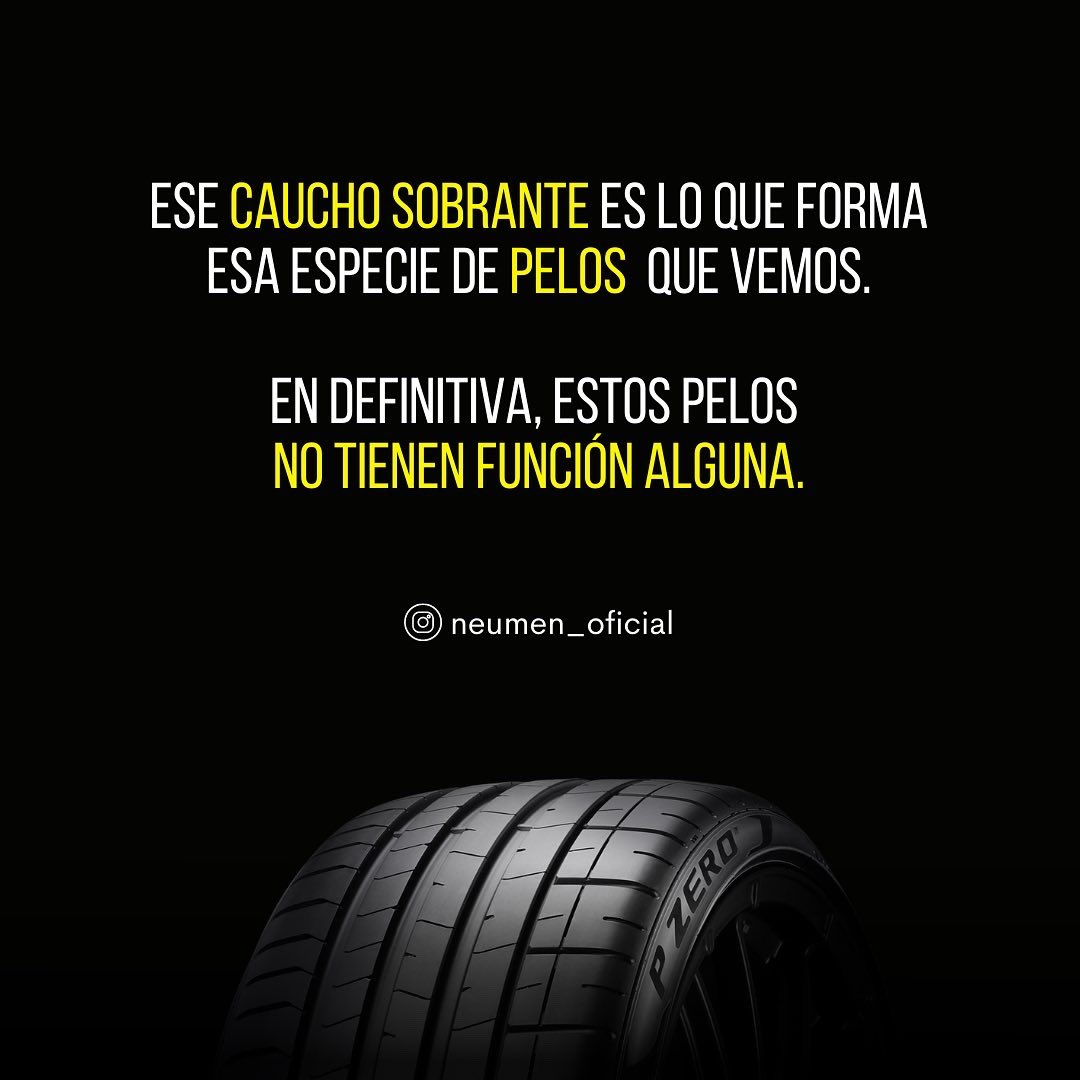 Ahora, ya sabés: si tienen o no pelos, no influye en el rendimiento, la seguridad y la originalidad de tus neumáticos. 

Neumen, profesionales rodando junto a vos.