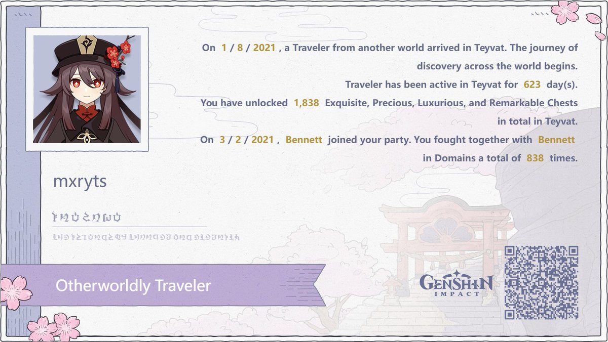 TenkoMary's tweet photo. #IAmTraveler #GenshinImpact https://t.co/BbUXdjtJ4i