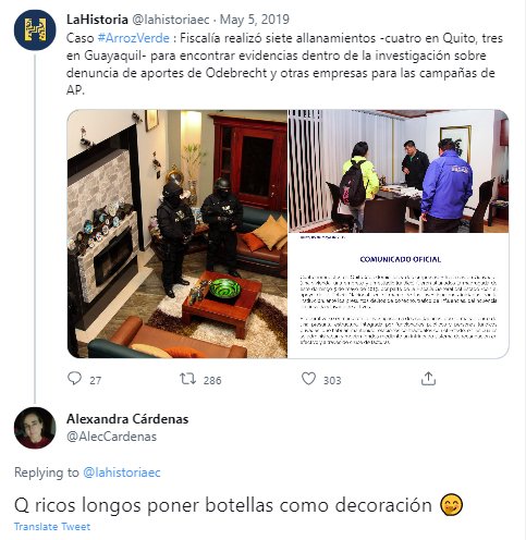 ecuainm_oficial's tweet image. ‼️#URGENTE 
La Viceministra de Educación, Alexsandra Cárdenas, eliminó su cuenta de Twitter después que salieron a la luz varios tuits polémicos que ella publicó.
▶️ @lahistoriaec
