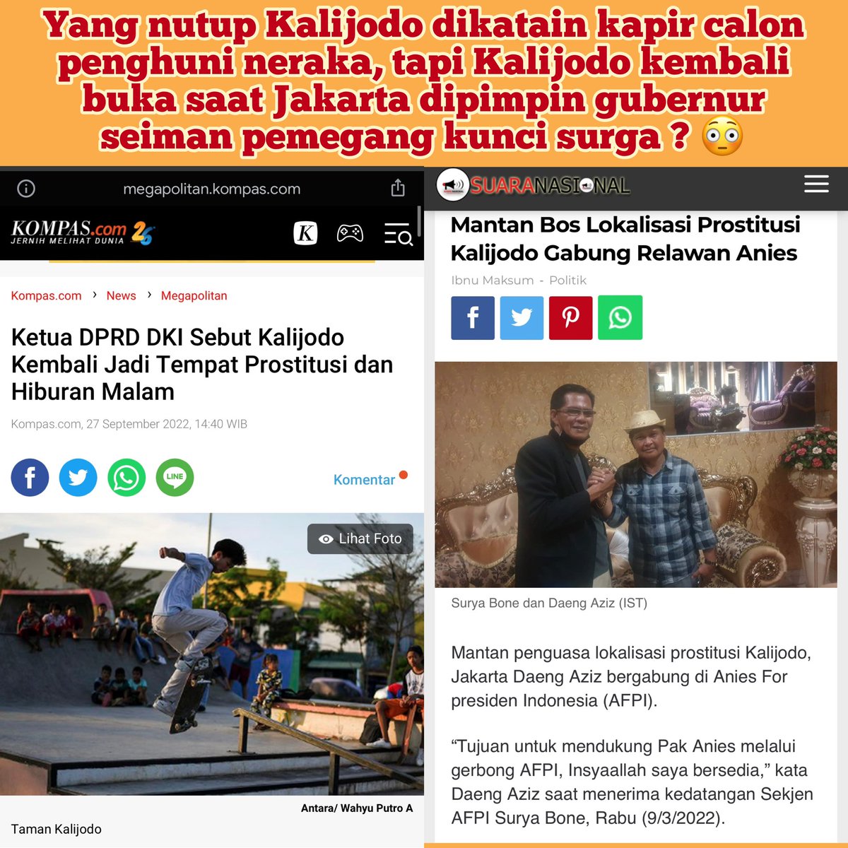 Cukup tahu saja, jangan dishare ! takutnya nanti ketahuan EMUI dan PA 212 bisa ngamuk. 🙈