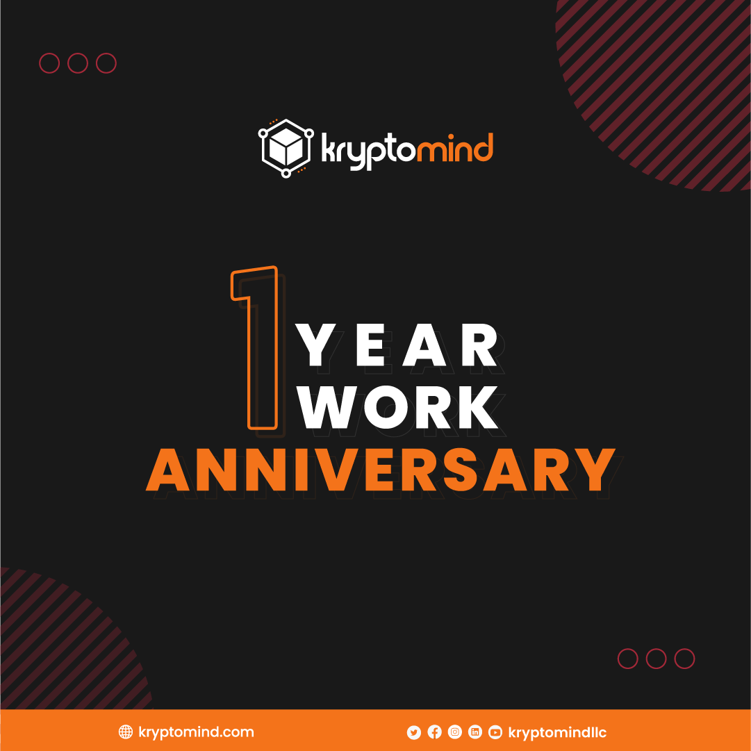 Kryptomindllc's tweet photo. Congratulations to Daniyal Ahmer Alvi and Syed Hassan Raza on completing their first year with us 🎉

We appreciate you being a part of our team. Thanks for all your hard work, the assistance you always provide, and the value you add. 

#workanniversary #oneyearatkryptomind https://t.co/41DdjNwsyI