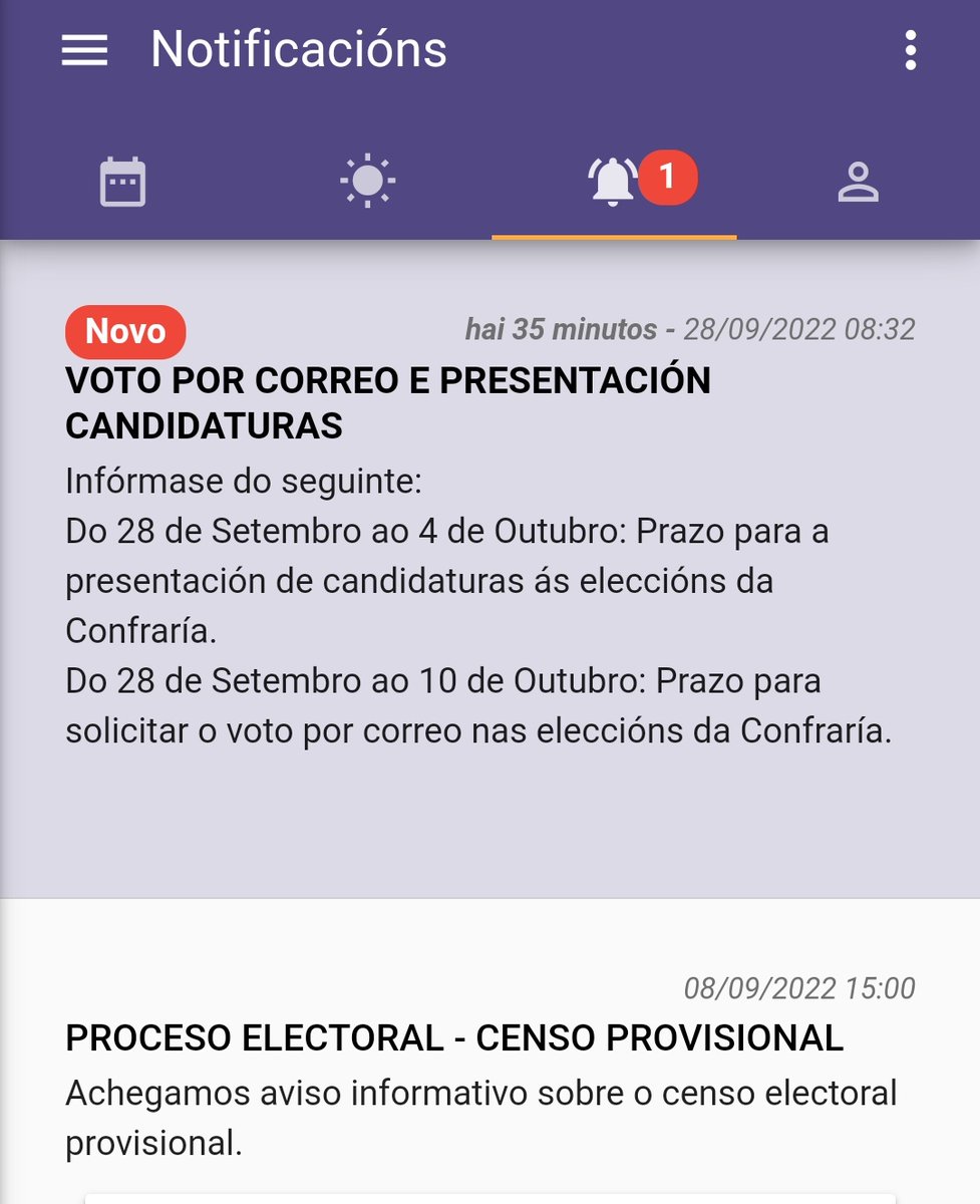 infoxesmar's tweet photo. 📱 #Xesmar permite as confrarías de Pescadores manter puntualmente informados os seus socios dos prazos e eventos das vindeiras eleccións  dos seus  órganos reitores. #Innomar #EleccionsConfrariasGalicia https://t.co/QRc15A7PAR