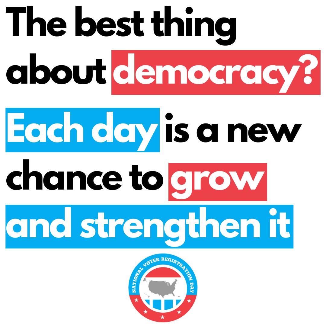 You have less than two weeks left to register to vote or to update your voter registration! Early voting begins Oct 24!

Harris County: bit.ly/HarrisVR
Fort Bend: bit.ly/FortBendVR 

#VotingSquad #CivicCities #WhenWeAllVote