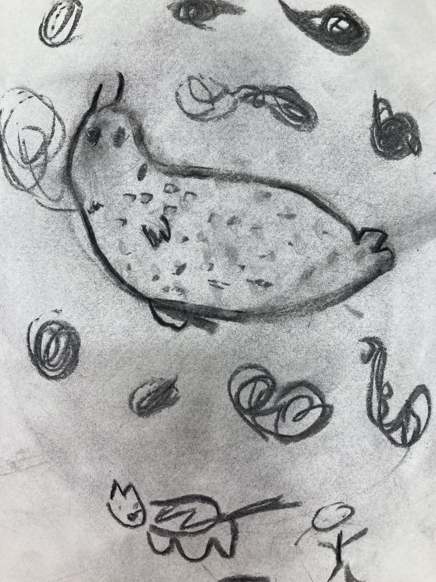 Our Year 3 artists have been studying how to capture the basic shapes of British mammals, and scale up their drawings in charcoal. We loved them so much we just had to share…#drawing #ks2art