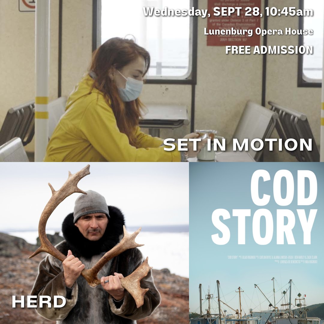 LunenburgDocs's tweet photo. Last day! Check out our 'catch of the day' for Lunenburg Doc Fest
Click the link for a full list of our programming in our Film Guide, https://t.co/WPIaVwYQzd
#LBurgDocs #documentary #film #Lunenburg #novascotia #halifax #filmfestival #visitsouthshore #documentaryfilm
(1/3) https://t.co/BE29qh8VZa