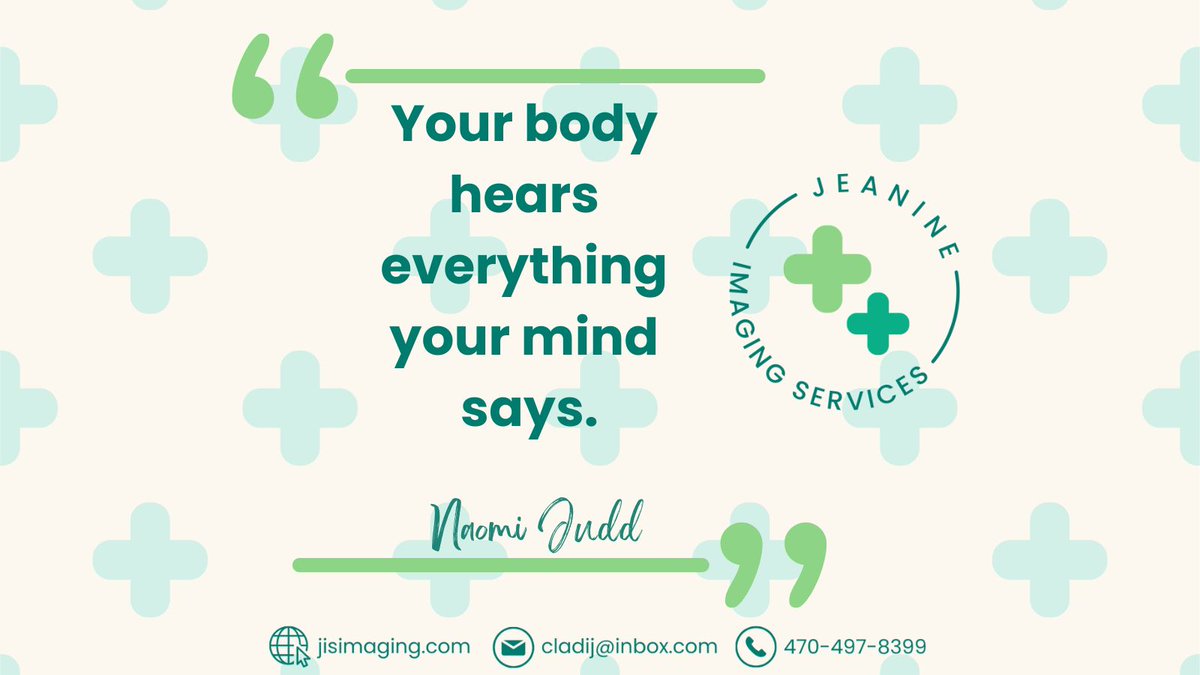 CDijuste's tweet image. Your body is more than just a vehicle for your mind. It's not just a tool, it's an extension of yourself. #JeanineImagingServices #imagingservices