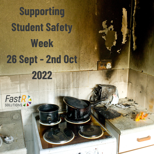 FastRSolutions's tweet photo. The majority of fires attended at student accommodation started in the kitchen, often when someone has become distracted!
Never leave your creation unattended in the kitchen, and make sure all appliances are off when you’ve finished!
#StudentSafetyWeek #FireKills #FireSafety https://t.co/hMisC0nGQ8