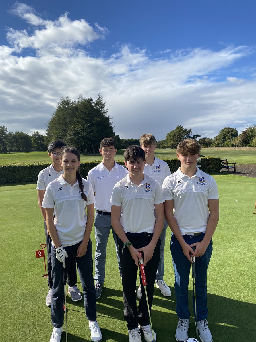 Game day v Kings Taunton at <a href="/BandCGolfClub/">Bristol & Clifton GC</a> congrats to Bosco, Freddie and Albert making their debuts for the school golf team.