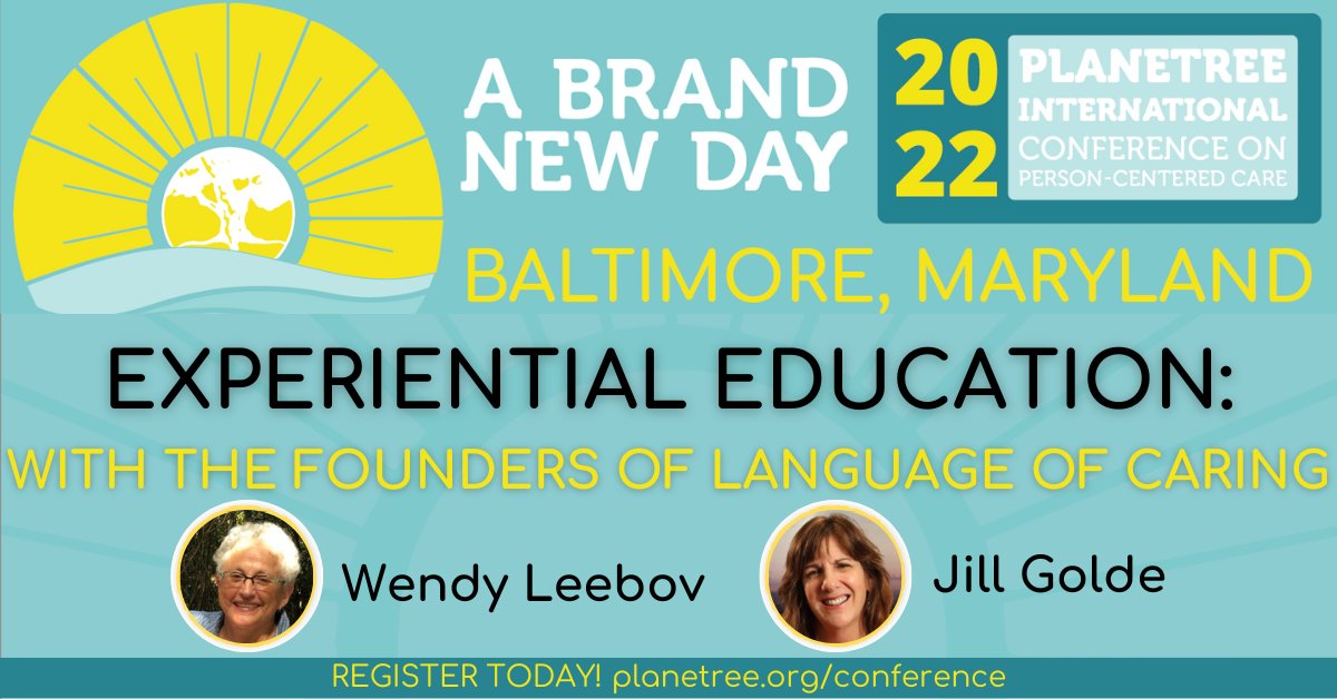 The Fall Planetree Conference agenda features exciting experiential education sessions, including a conversation and book signing with the co-founders of Language of Caring! This session is one you won't want to miss! Click to register today! bit.ly/3NNW6XI @Planetree22