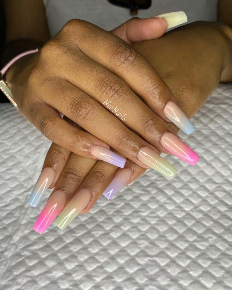 Neo_Nails's tweet photo. Pastel Ombre 😍🔥🌈

Please kindly rt my small business.  
Prices Start from R170.
📍Green Village.

Whatsapp 0659029020 to book your appointment.

#GirlTalkZA #lehasa #Mcflurry #sithelo #fourways #blackowned @GirlTalkZA_Fin #sandton #unclewaffles #lehasa #CasspervsPriddyUgly https://t.co/0lKpY1VpK9