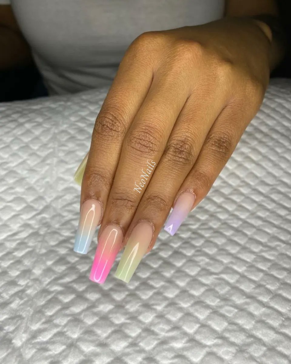 Neo_Nails's tweet photo. Pastel Ombre 😍🔥🌈

Please kindly rt my small business.  
Prices Start from R170.
📍Green Village.

Whatsapp 0659029020 to book your appointment.

#GirlTalkZA #lehasa #Mcflurry #sithelo #fourways #blackowned @GirlTalkZA_Fin #sandton #unclewaffles #lehasa #CasspervsPriddyUgly https://t.co/0lKpY1VpK9