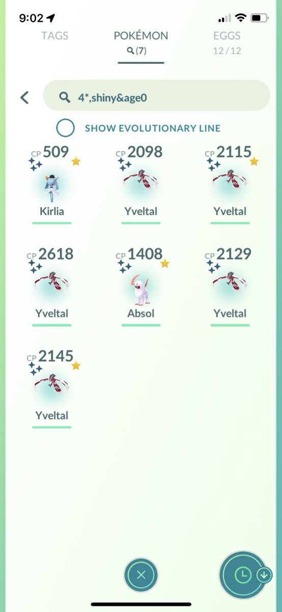 micsheldon1's tweet photo. Today haul β¨β£οΈ
#pokemongo #shinycheck #findinghundo #yveltal https://t.co/hVVKJhmRrx