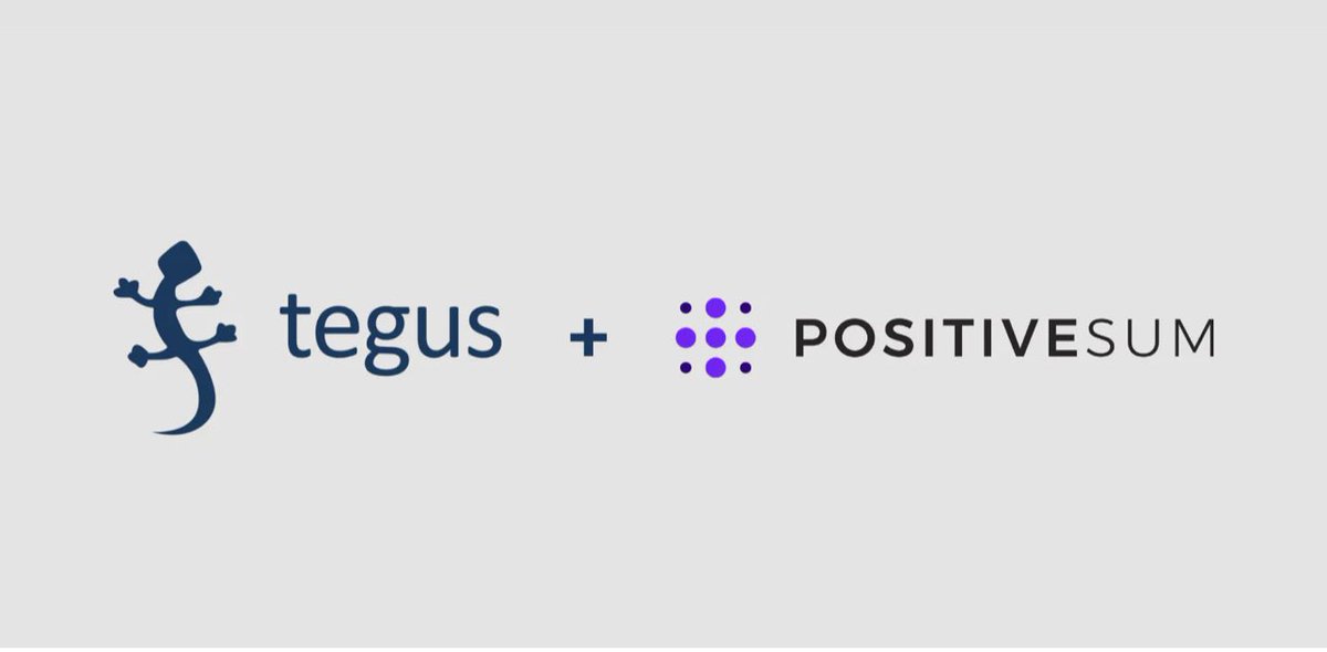 Some very exciting news:

<a href="/psumvc/">Positive Sum</a> has invested $20M in <a href="/TegusHQ/">Tegus by AlphaSense</a> 

This is one of the most impressive teams I’ve ever encountered

Their pace of building and customer focus is remarkable

I hope to be involved for decades

Here’s a post on our investment:

positivesumvc.com/our-investment…