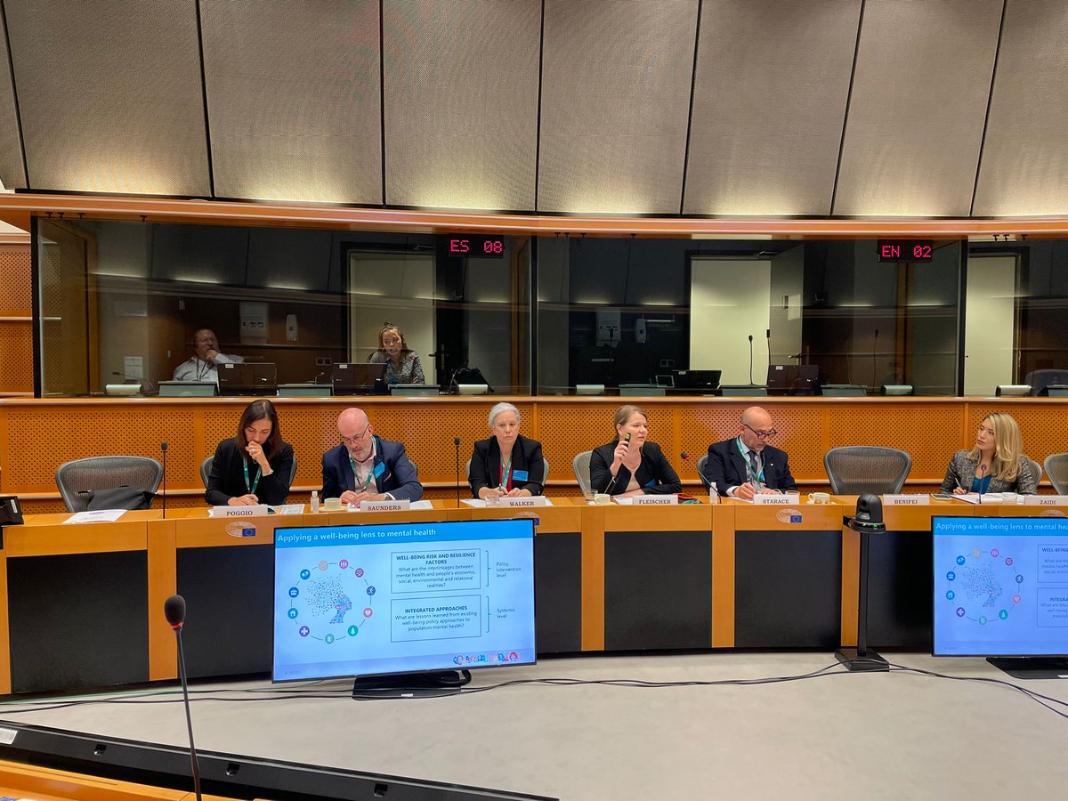🧠 Thank you <a href="/LaraMariellchen/">Lara Fleischer</a> for discussing COVID-19 and the importance of an integrated approach to #mentalhealth policies, “By the end of 2021 nearly a third of the population was reporting anxiety or depression.” 

#Headway #MentalHealthIndex