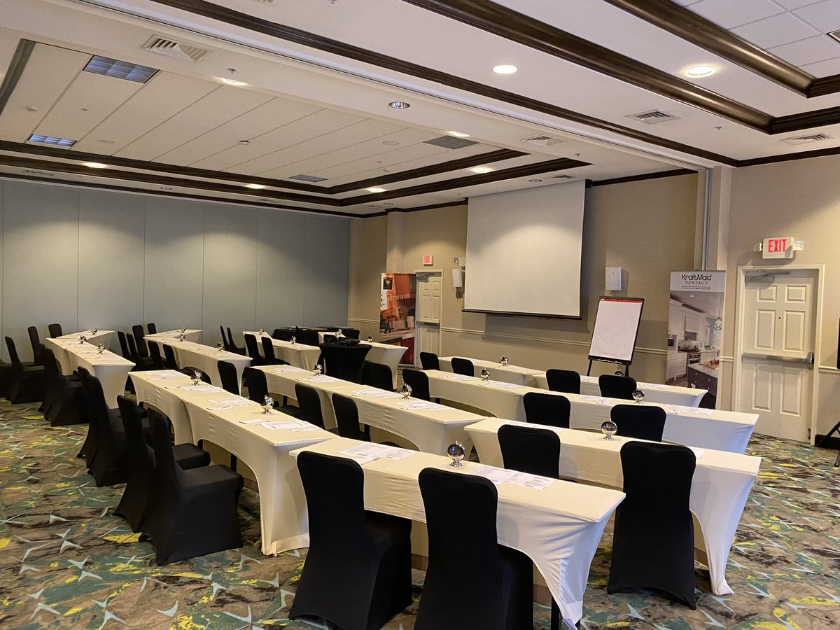 SchieberSales's tweet photo. @SchieberSales Day #3 of #Salestraining and #Designtrends with Robb Best and Heather Argo.  #letsgo VA!! @CabinetWGroup @MedallionCab @YorktowneTweet @KraftMaid https://t.co/05U4MPahkj